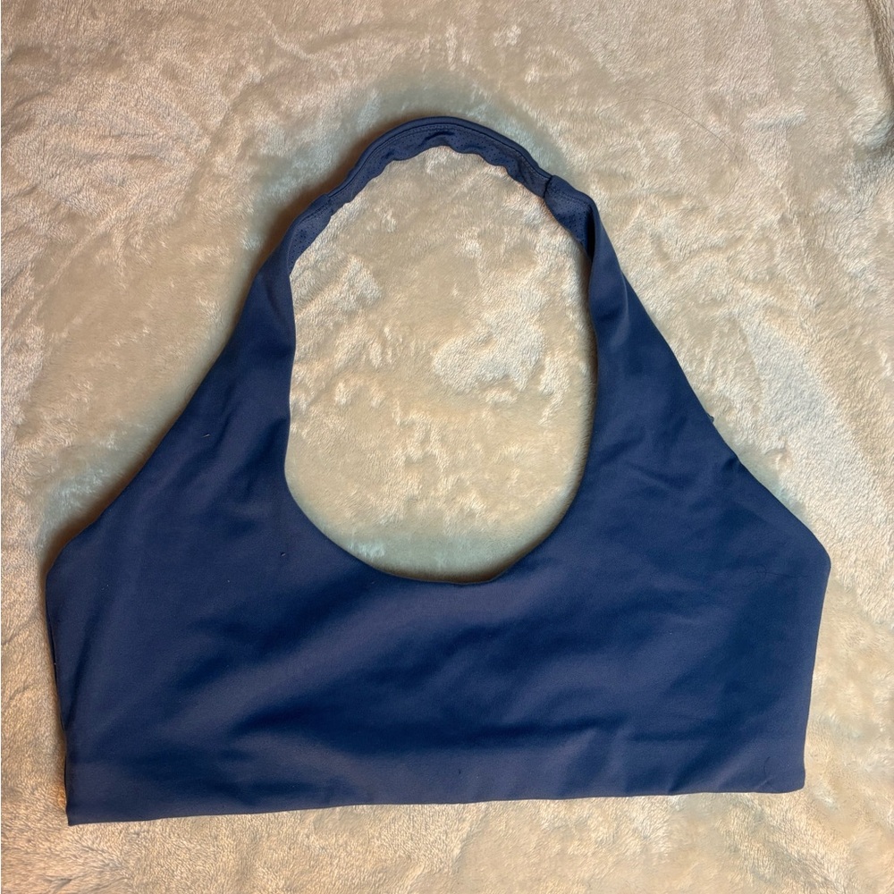 Navy Halter Sports Bralette